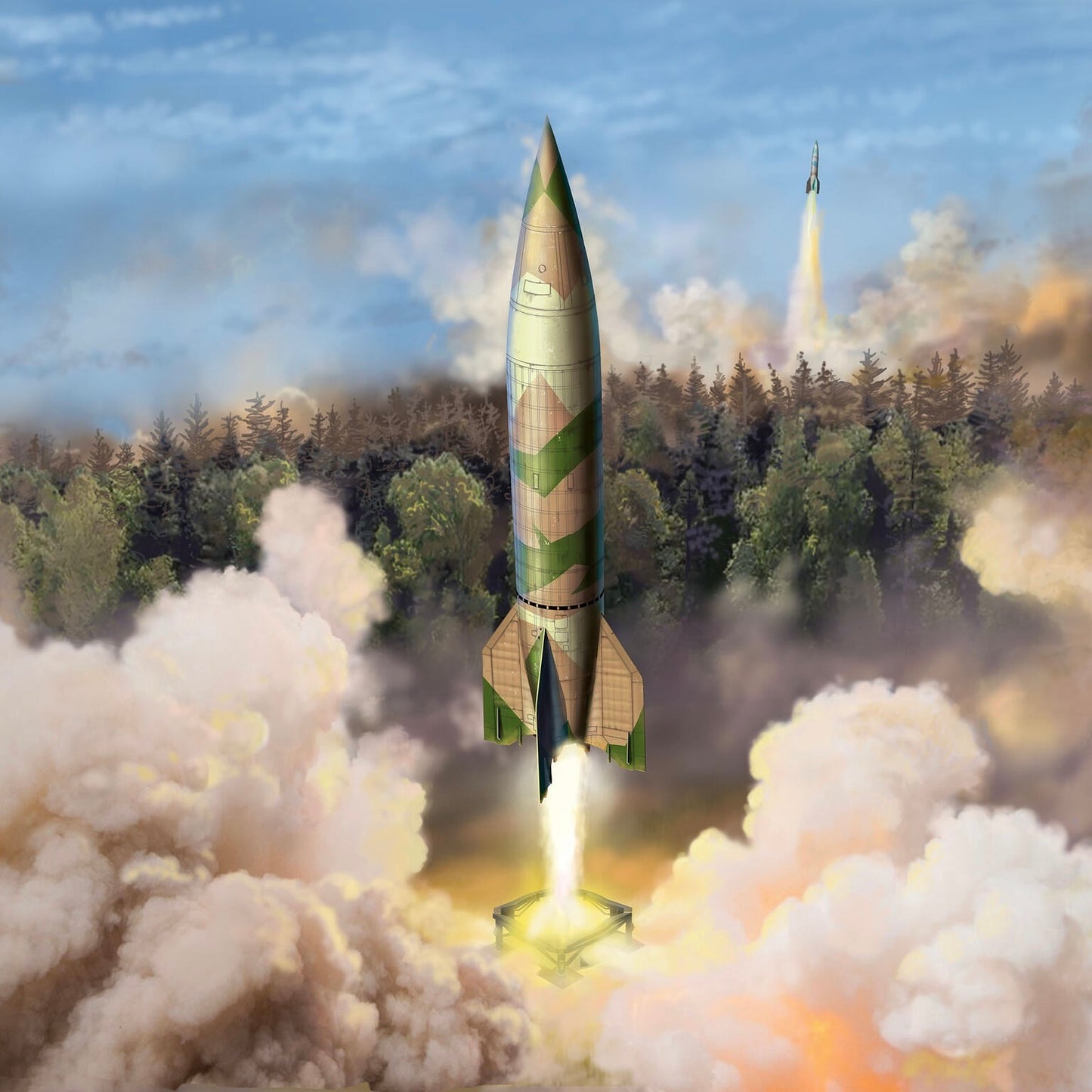 Revell German A4/V2 Rocket modelbouwpakket