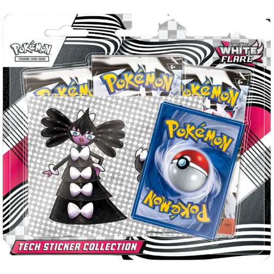 Pokémon - White Flare - Tech Sticker Collection