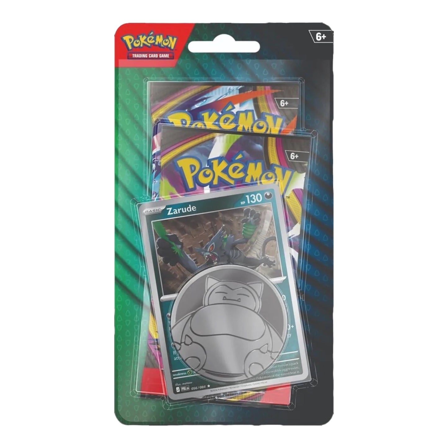 Pokémon 2-Pack Coin Checklane Blister Zarude