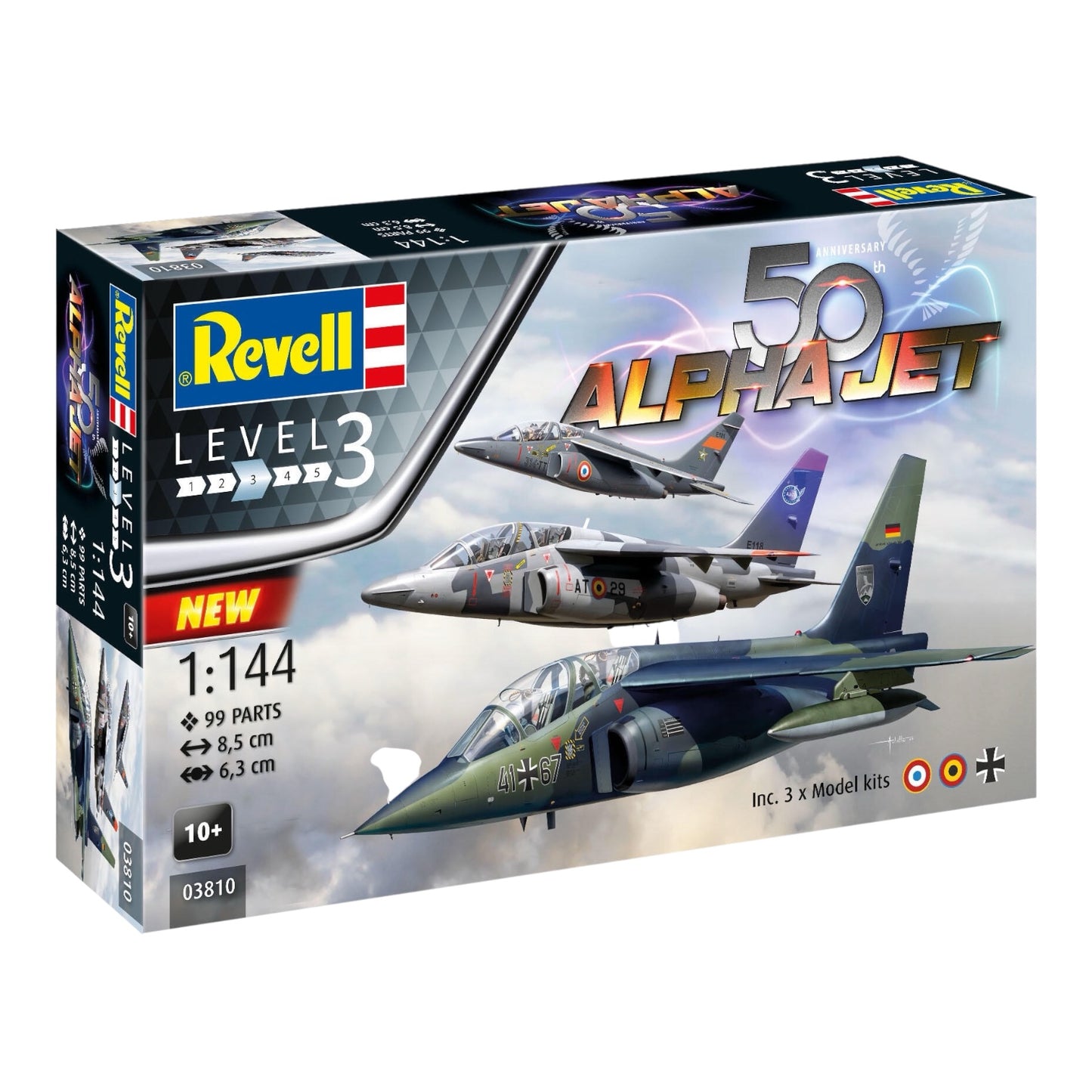 Revell 50th Anniversary "Alpha Jet" modelbouwpakket