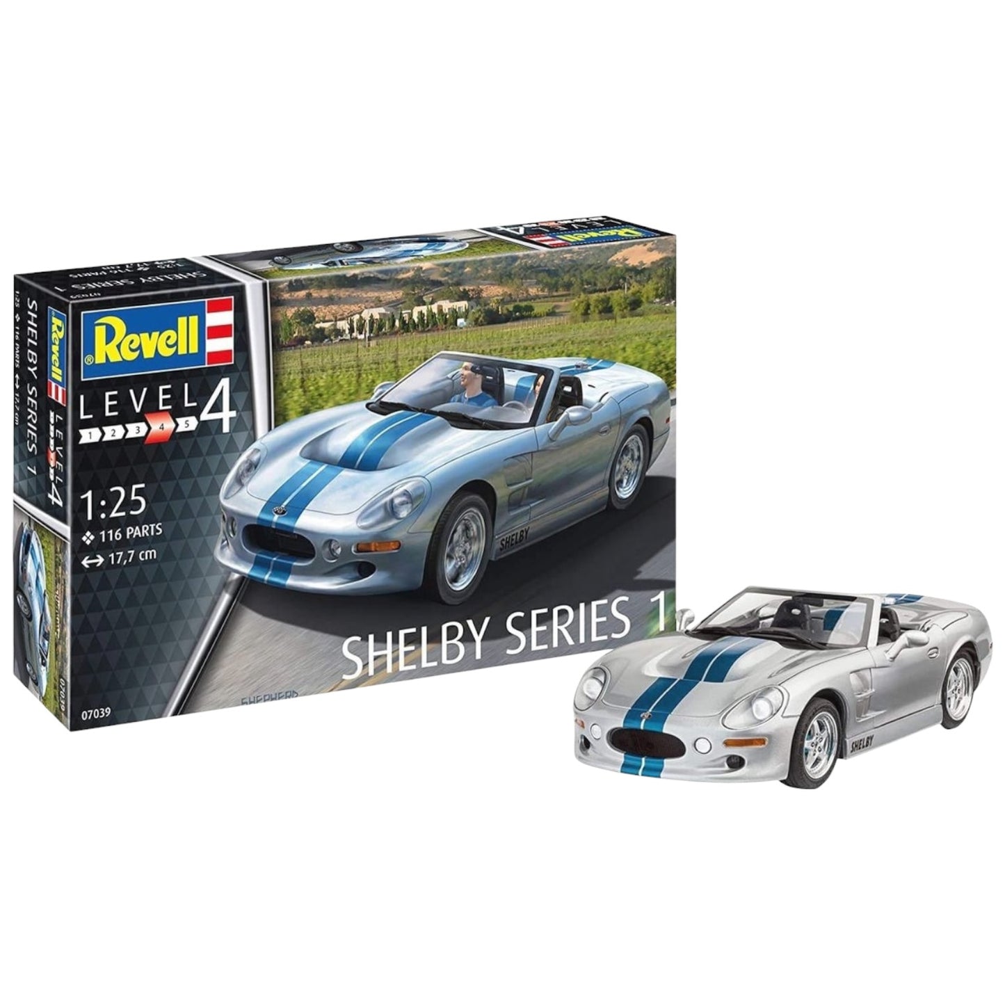Revell Shelby Series 1 Modelbouwset