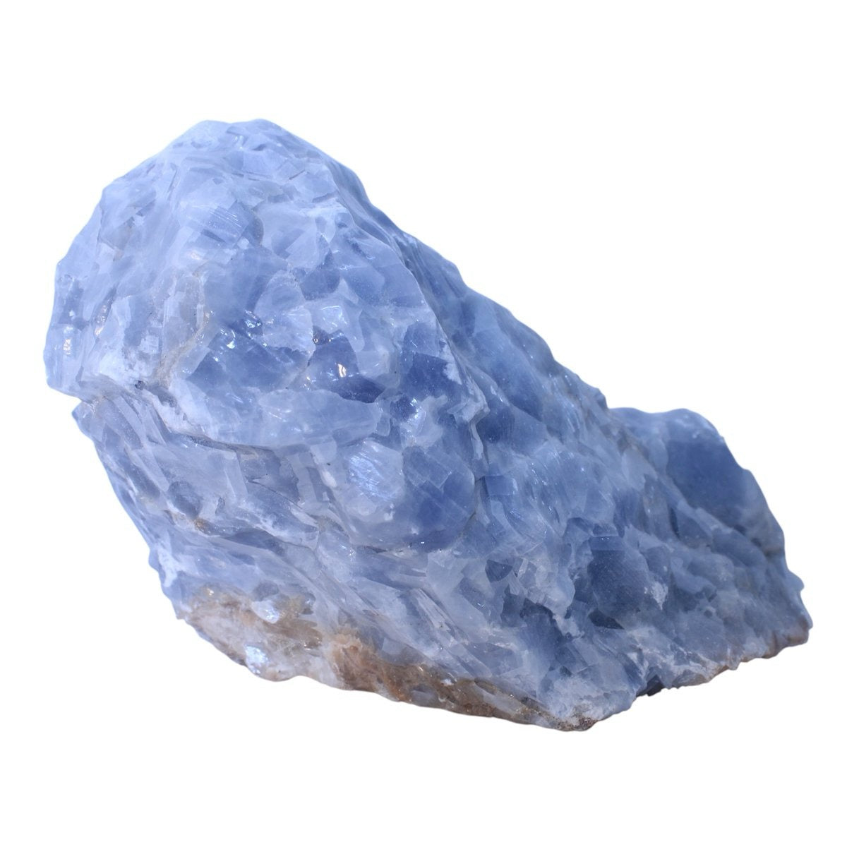 Grote ruwe blauwe calciet uit Mexico - 1,52 kg - individueel gefotografeerd