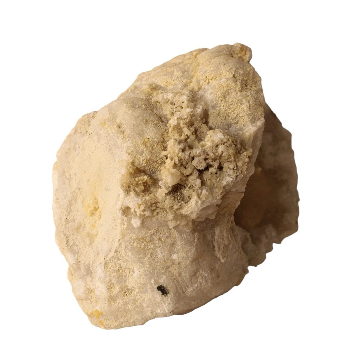 Grote bergkristal geode uit Marokko - 1,73 kg - individueel gefotografeerd