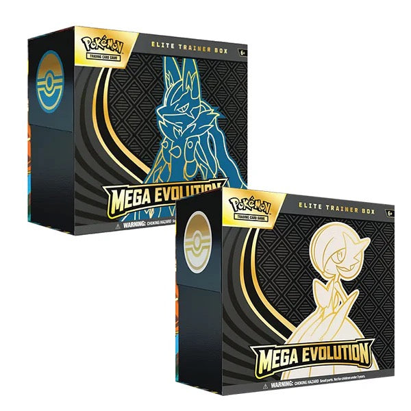 Pokémon - Mega Evolution - Mega Gardevoir + Mega Lucario Elite Trainer Box - PRE-ORDER