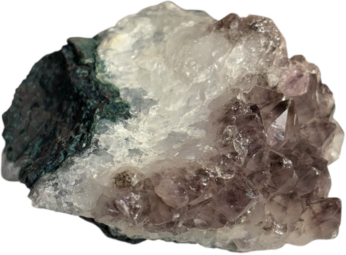 Ruwe amethist uit Brazilië - 828 g - individueel gefotografeerd