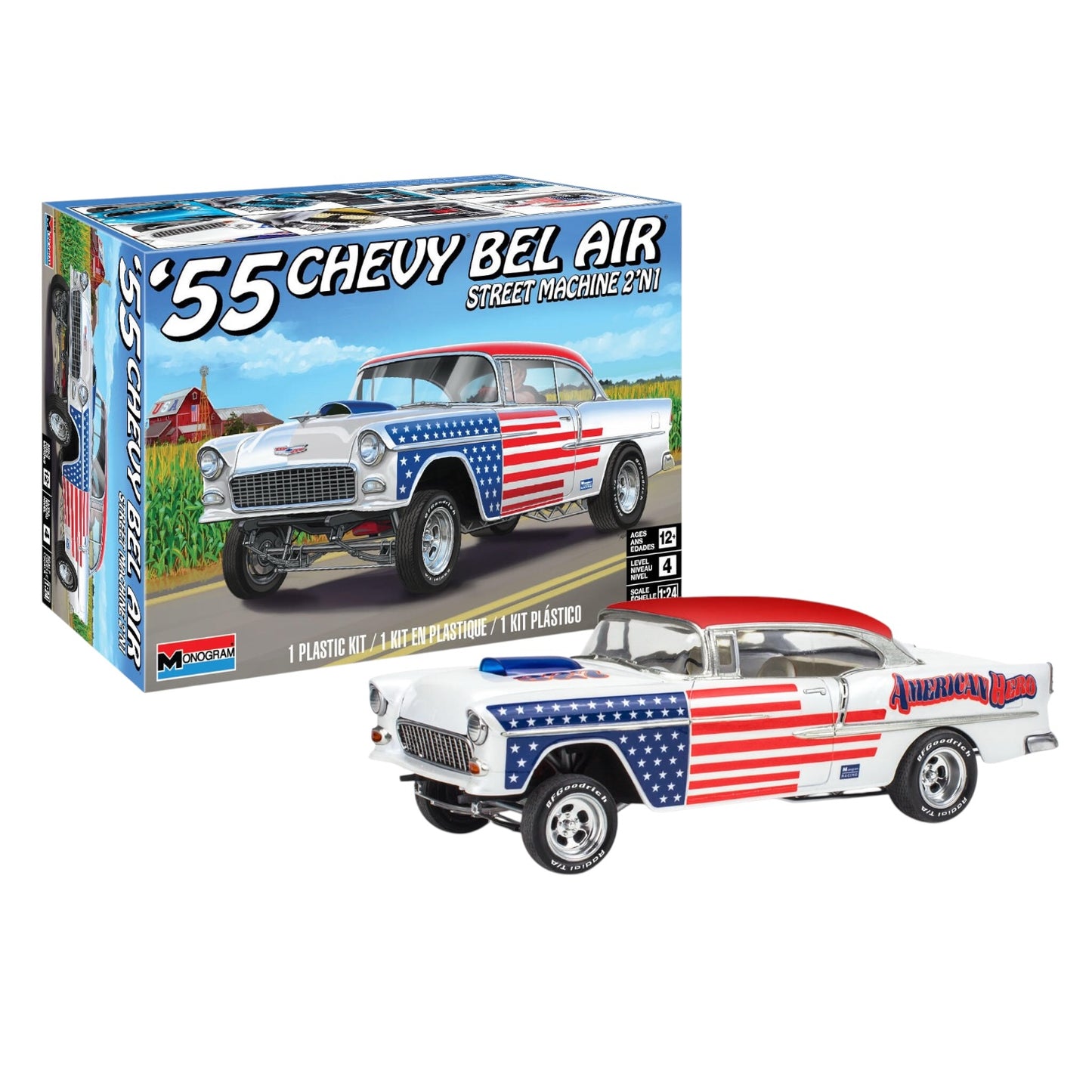 Revell 1955 Chevy® Bel Air® Street Machine 2N1 modelbouwpakket