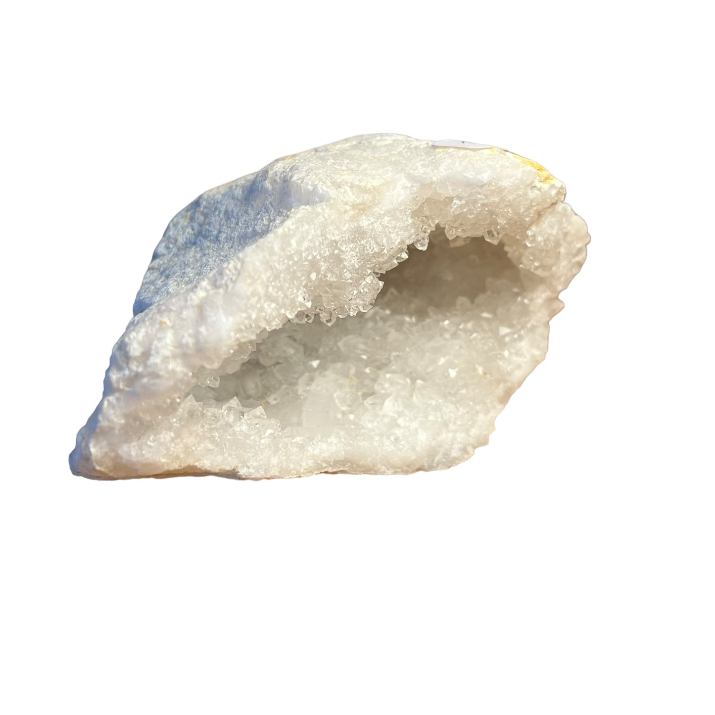 Medium bergkristal geode uit Marokko - 7-10 cm - 200-400 gram