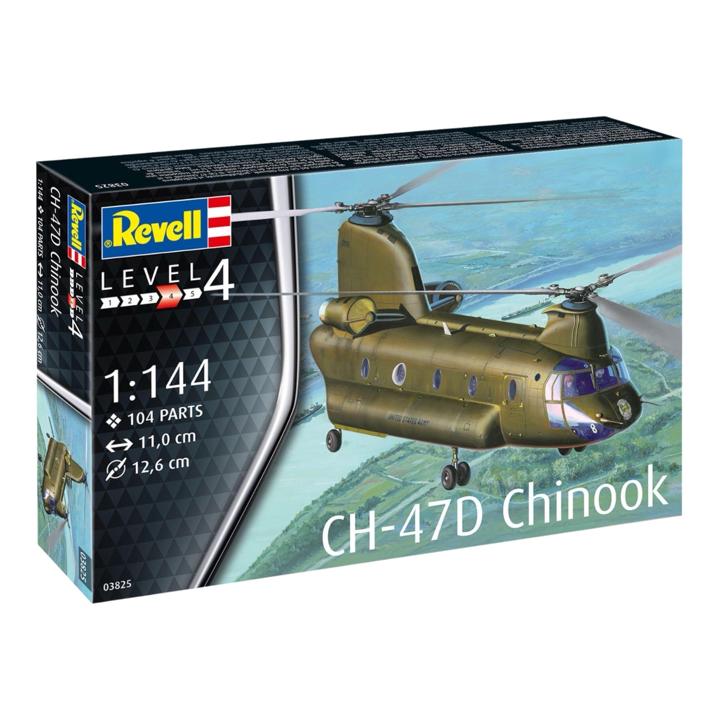 Revell CH-47D Chinook modelbouwpakket